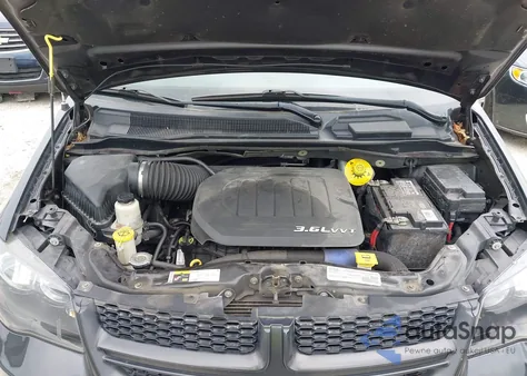 2016 Dodge Grand Caravan Sxt from USA, damaged, VIN 2C4RDGCG4GR262536